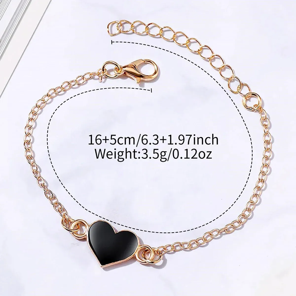4 Piece Fashion Watch Bracelet Set - Without Box