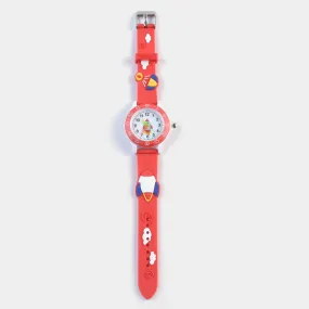 Colorful Analog Wrist Watch for Kids - Durable, Easy-to-Read, and Water-Resistant