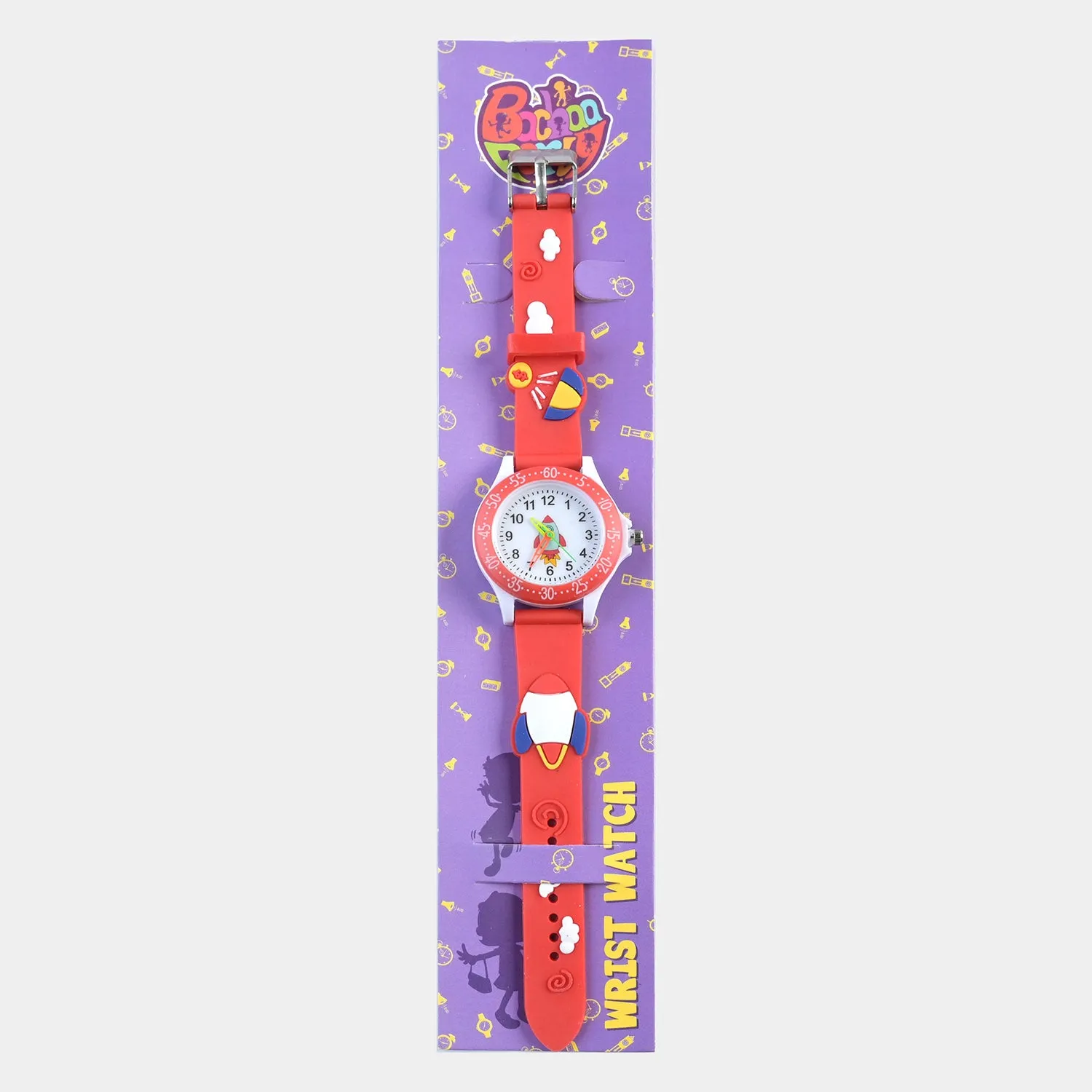 Colorful Analog Wrist Watch for Kids - Durable, Easy-to-Read, and Water-Resistant