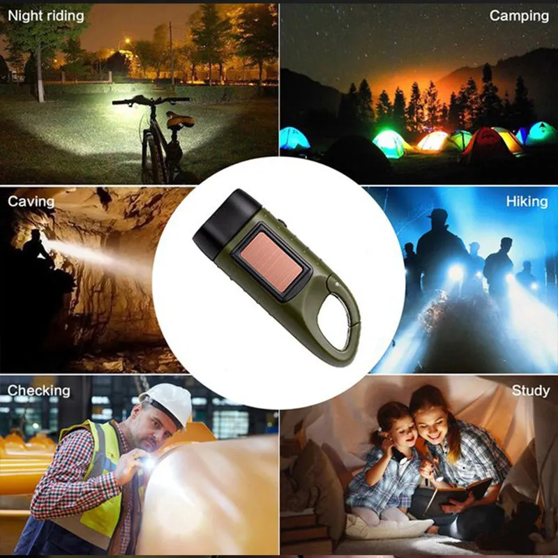Black Friday Sale:50% OFFHigh Brightness Portable Outdoor Solar Powered Flashlight