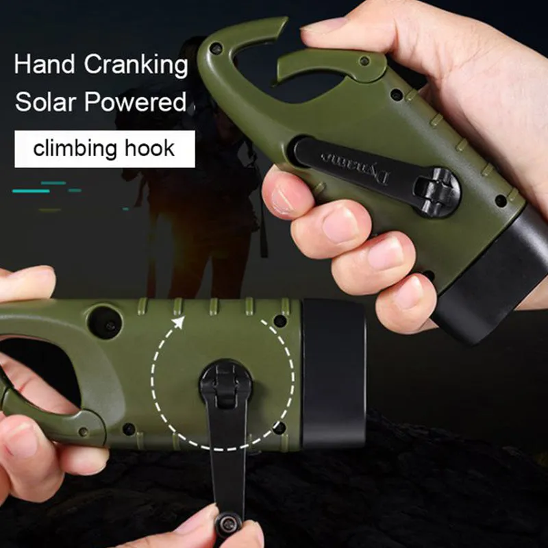 Black Friday Sale:50% OFFHigh Brightness Portable Outdoor Solar Powered Flashlight