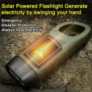 Black Friday Sale:50% OFFHigh Brightness Portable Outdoor Solar Powered Flashlight