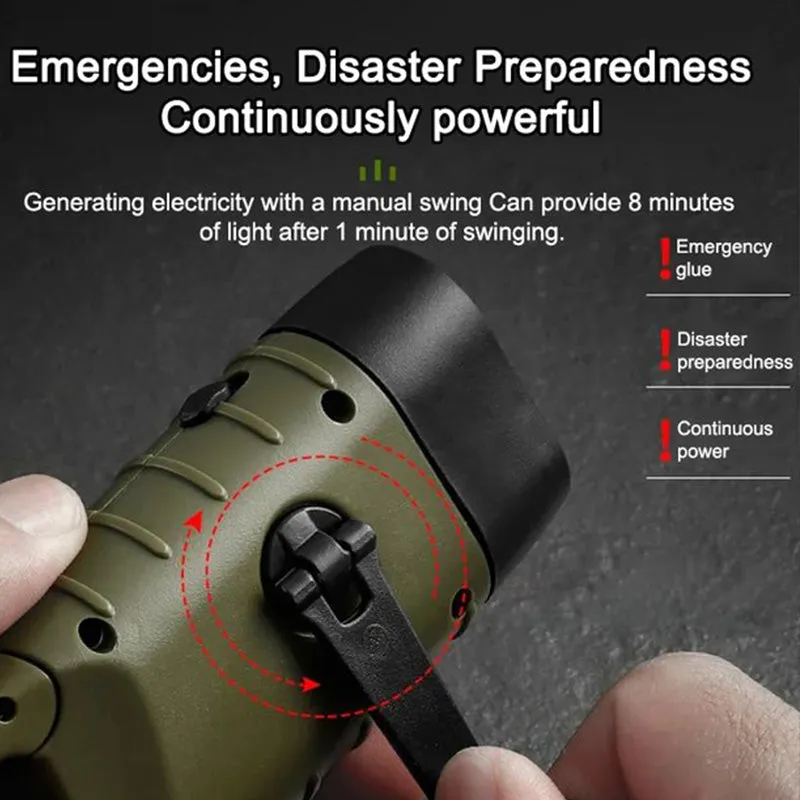 Black Friday Sale:50% OFFHigh Brightness Portable Outdoor Solar Powered Flashlight