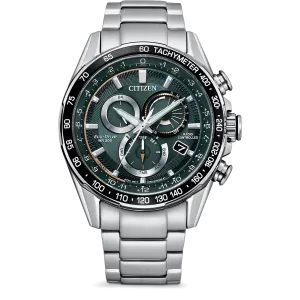 Citizen Eco-Drive Radio Controlled Green Men's Watch CB5914-89X
