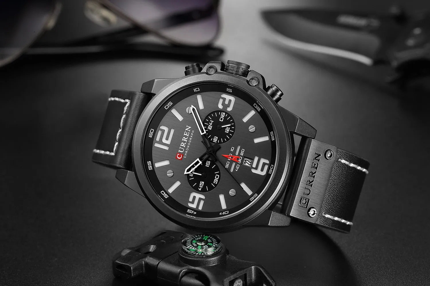 CURREN Top Brand Waterproof Sport Wrist Watch