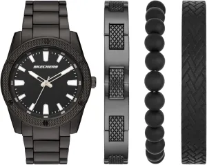 Skechers Men's Watch and Stackable Bracelet or Interchangeable Band Gift Set