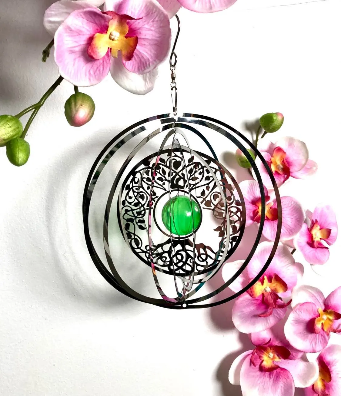 Small Wind Spinners With Crystal