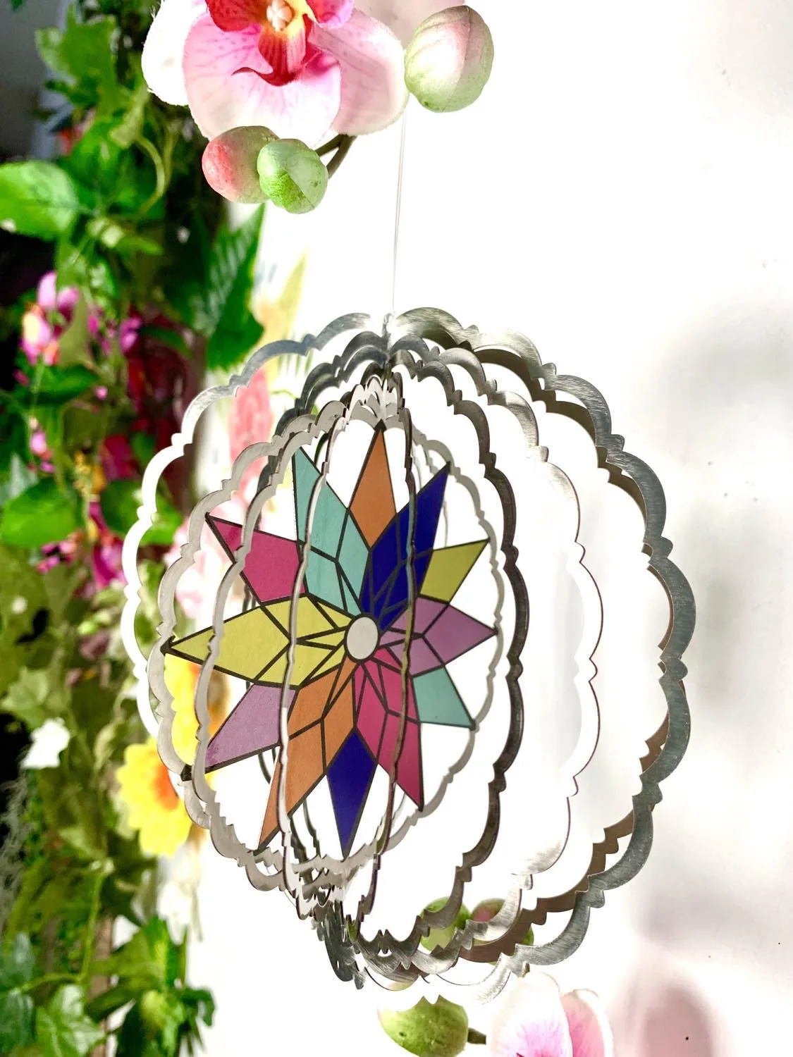 Small Wind Spinners With Crystal