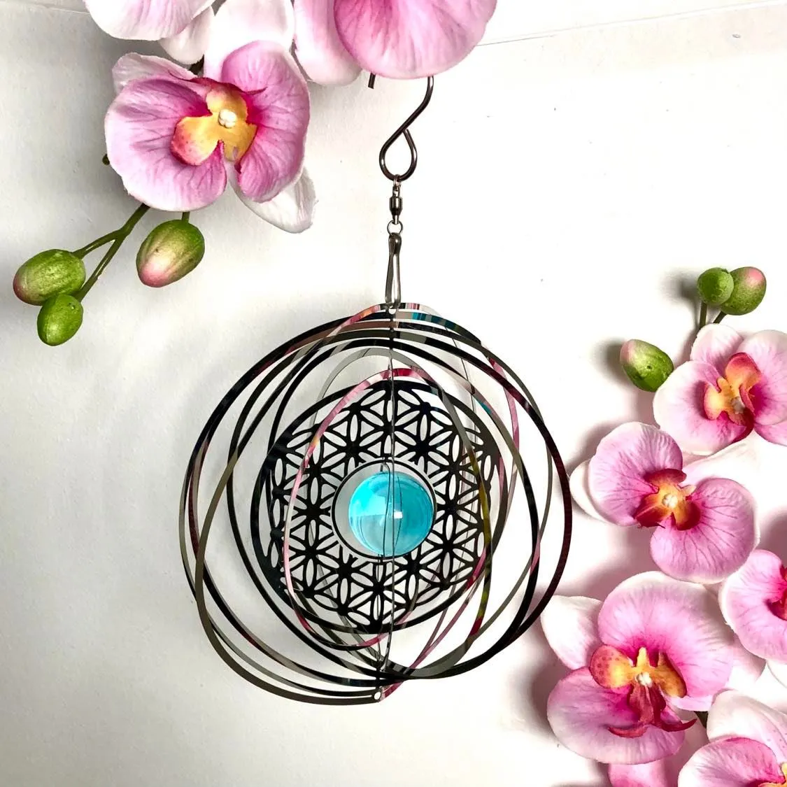 Small Wind Spinners With Crystal