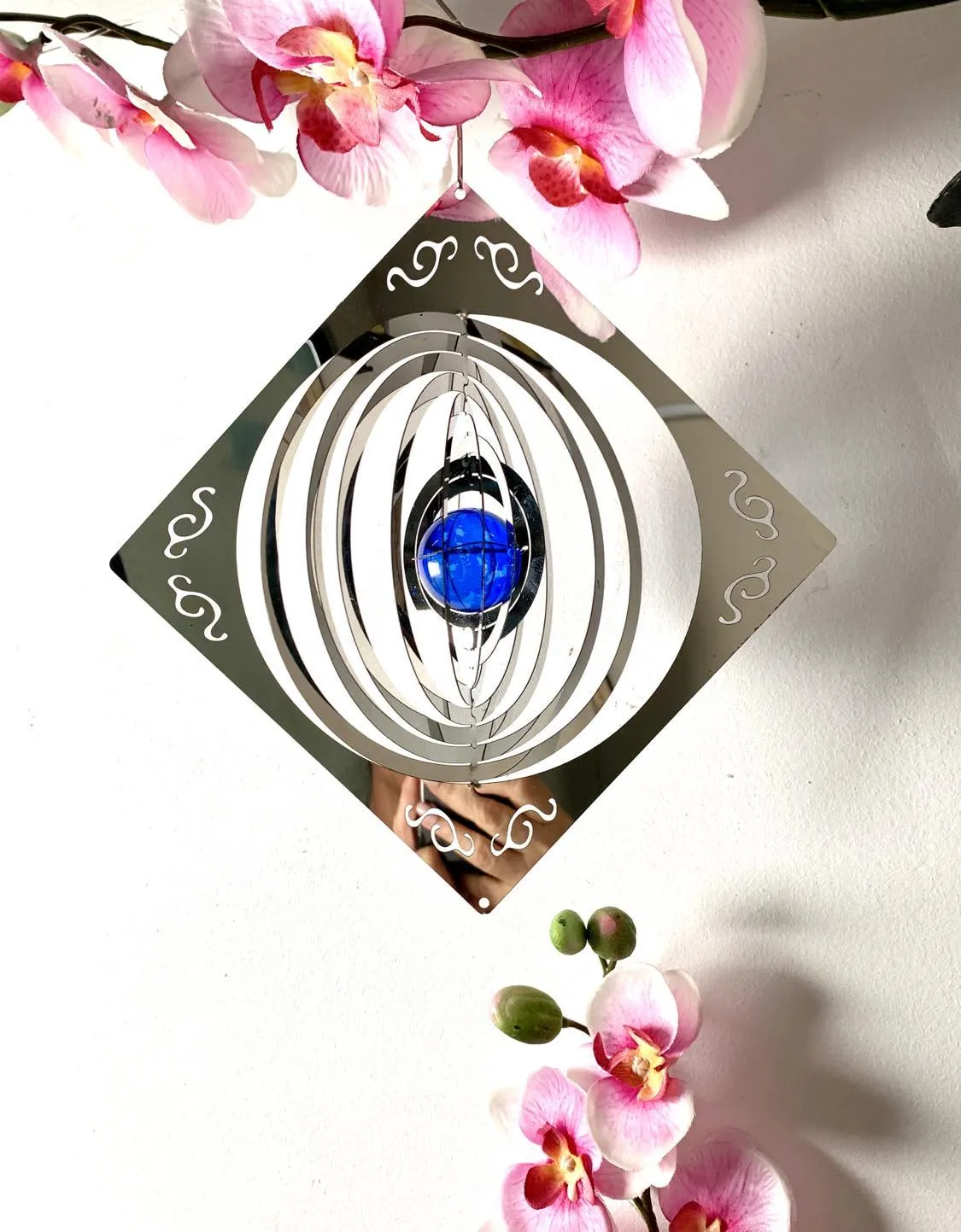 Small Wind Spinners With Crystal