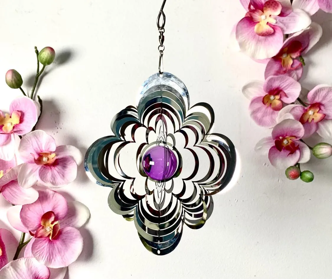 Small Wind Spinners With Crystal