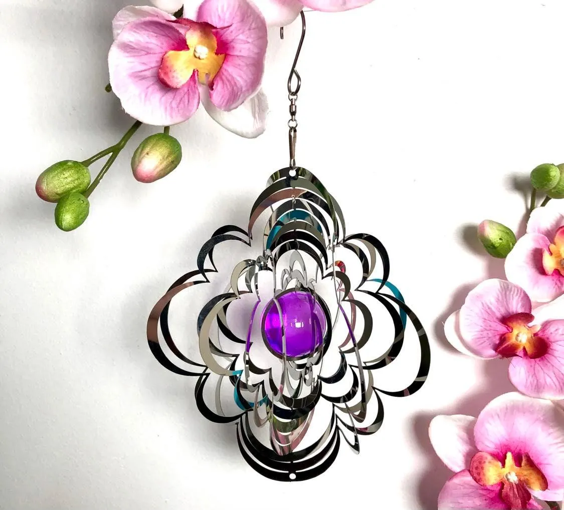 Small Wind Spinners With Crystal