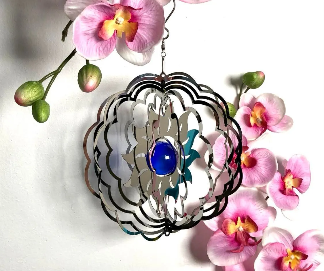 Small Wind Spinners With Crystal