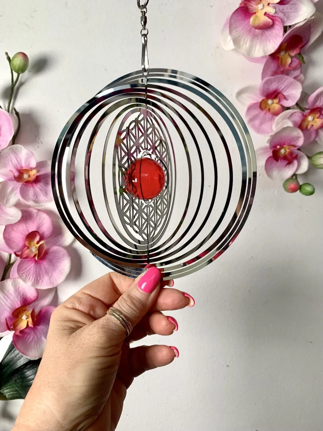 Small Wind Spinners With Crystal