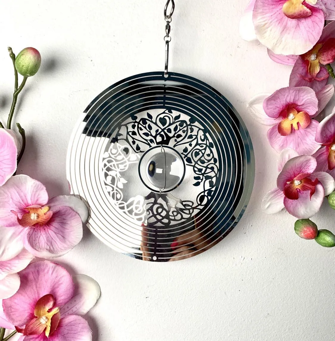 Small Wind Spinners With Crystal