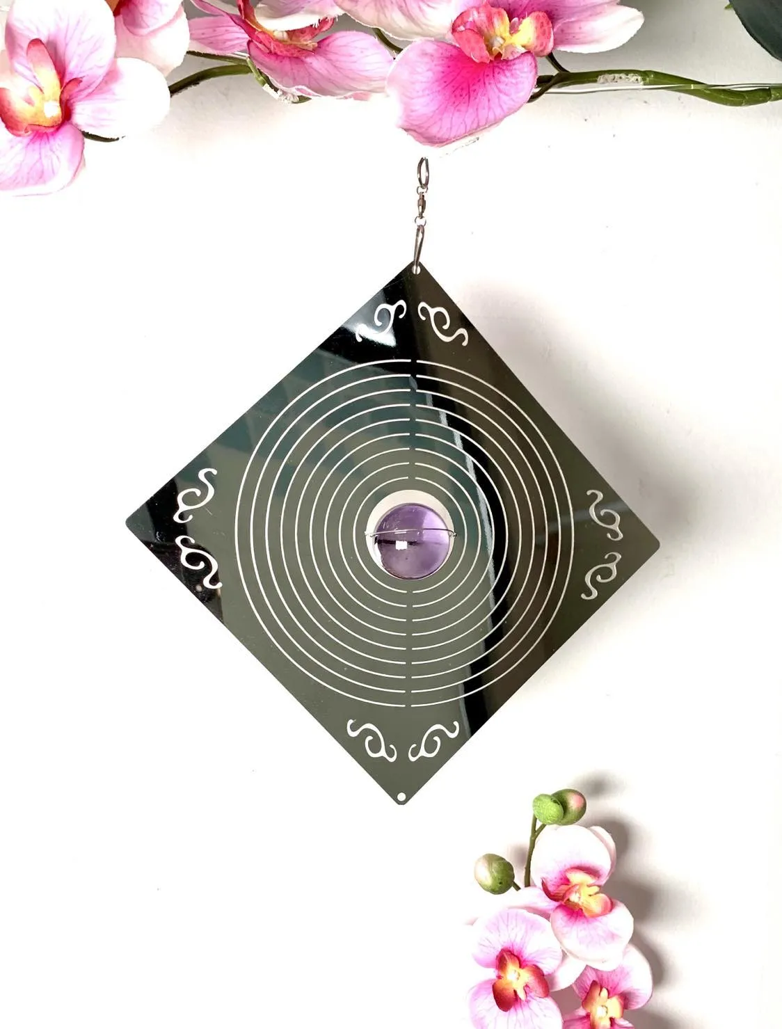 Small Wind Spinners With Crystal