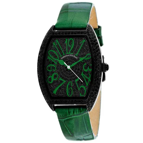 WOMEN'S ELEGANT WATCHES GREEN FACE